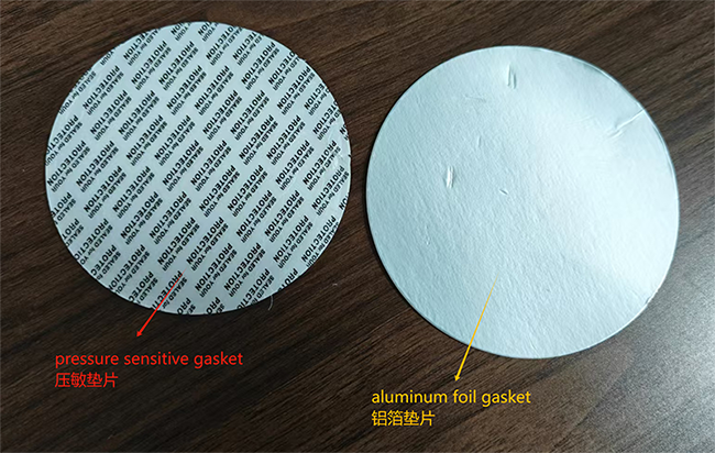 壓敏墊片和鋁箔墊片應用在塑料瓶上的區(qū)別在哪里？